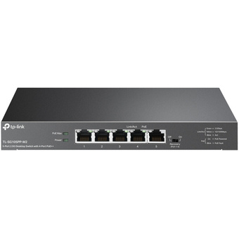 TP-Link TL-SG105PP-M2 5-Port 2.5G PoE++ Compliant Unmanaged Network Switch