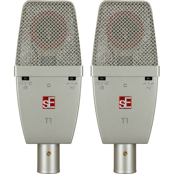 sE Electronics T1 Large-Diaphragm Condenser Microphone (Matched Pair)