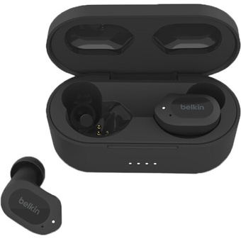 Belkin SOUNDFORM Play True Wireless In-Ear Headphones (Black)