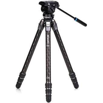Benro Tortoise Carbon Fibre 3 Series Tripod System with S4Pro Video Head