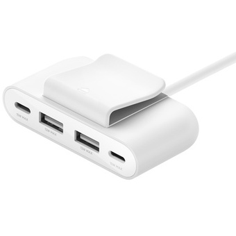 Belkin BoostCharge 4-Port USB Power Extender (White)
