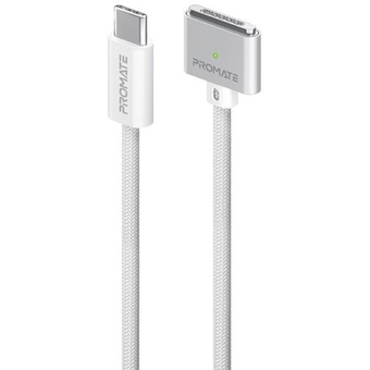 Promate MagCord 140W USB-C to MagSafe 3 Charging Cable (2m)