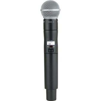 Shure ULXD2/SM58 Digital Handheld Wireless Microphone Transmitter with SM58 Capsule (632-696MHz)