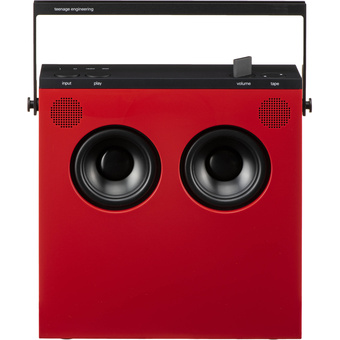 teenage engineering OB-4 Magic Radio, Recorder, and Speaker with Bluetooth (Gloss Red)
