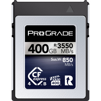 ProGrade Digital 400GB CFexpress 4.0 Type B Iridium Memory Card