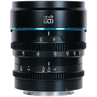 Sirui Nightwalker 16mm T1.2 S35 Manual Focus Cine Lens (L Mount, Black)