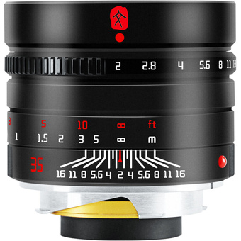 7Artisans 35mm f/2 Mark II Lens for Leica M (Black)