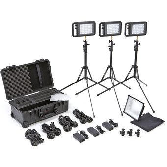 Litepanels Lykos+ Bi-Color LED Flight Kit