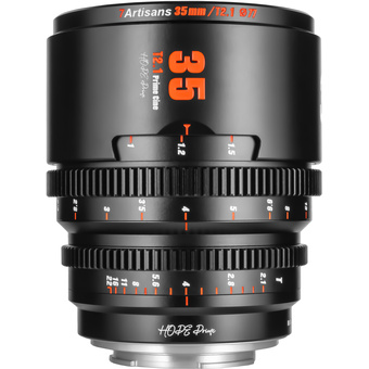 7Artisans HOPE 35mm T2.1 Cine Lens (X Mount, Black)