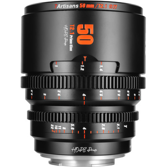7Artisans HOPE 50mm T2.1 Cine Lens (X Mount, Black)