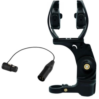 Radius RAD-1 Shock Mount w/ 3-Pin XLR Cable (Dark Edition)