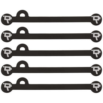 Wooden Camera Cine Mag Ties (5-Pack, Black, 4.1")