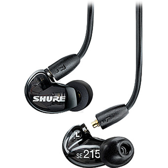 Shure SE215 Sound Isolating Earphones - Black