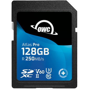 OWC 128GB Atlas Pro UHS-II SDXC Memory Card