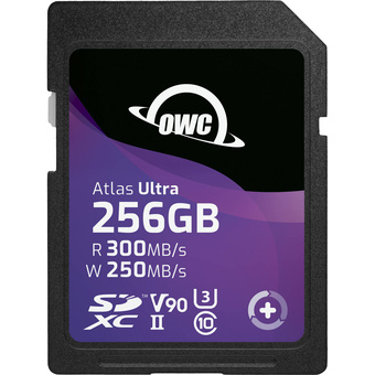 OWC 256GB Atlas Ultra UHS-II SDXC Memory Card