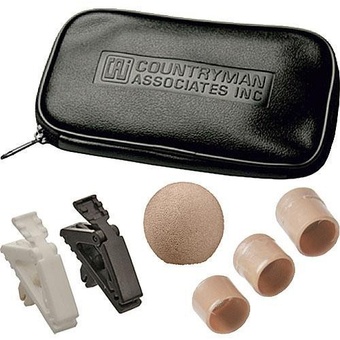 Countryman B3 Omni Lavalier Mic with TA5F Connector for Lectrosonics Wireless Transmitters (Beige)