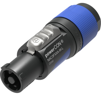 Neutrik powerCON OD 10-16mm Cable Connector (Blue)