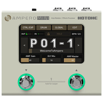 Hotone Ampero Mini Amp Modeller and Effects Processor