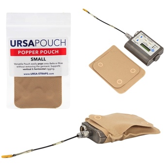 Ursa Popper Pouch (Small, Beige)