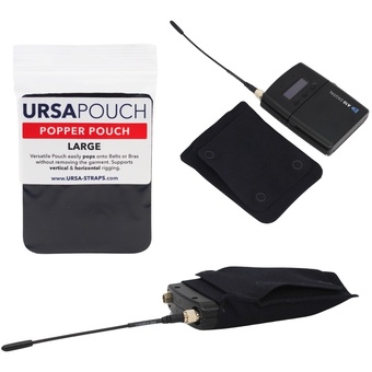 Ursa Popper Pouch (Large, Black)