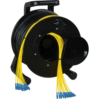 Camplex 12-Channel LC Single-Mode Fiber Tactical Reel (1000')