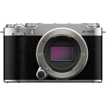 FujiFilm X-M5 Mirrorless Camera (Body Only, Silver)