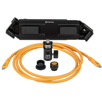 Tether Tools TetherPro Optima 10G Small Mobile Tethering Kit (1.8m, Hi-Visibility Orange)