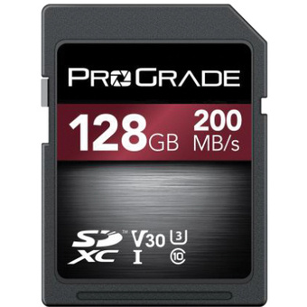 ProGrade Digital Strontium 128GB SDXC UHS-I V30 Memory Card