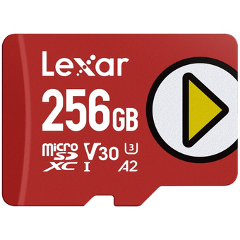 Lexar 256GB PLAY UHS-I microSDXC Memory Card (V2)
