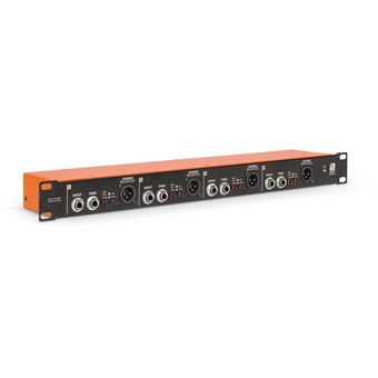 Palmer BRIDGE 4A 19" DI Box - 4 Channel Active