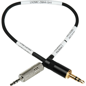 Sescom LN2MIC-ZMH4-GH1 - Line Out to Camera Mic Level In Cable