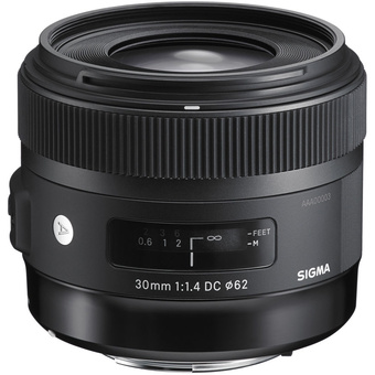 Sigma 30mm f/1.4 DC HSM Lens for Canon DSLR Cameras
