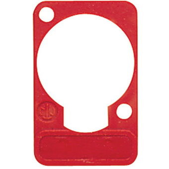 Neutrik DSS Lettering Plate (Red)