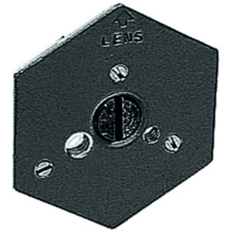 Manfrotto 130-14 Hexagonal Quick Release Plate (Flat Bottomed) with 1/4"-20 Screw
