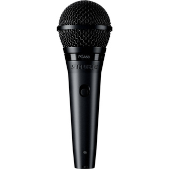 Shure PGA58 Dynamic Vocal Microphone (XLR to 1/4" Cable)