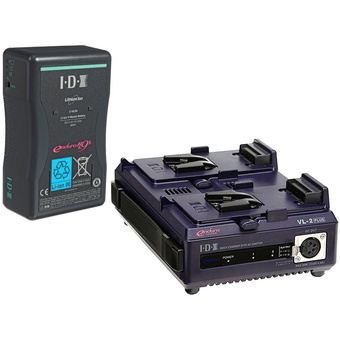 IDX 3 E-HL10DS V-Mount Batteries and Charger Kit