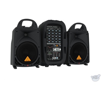 Behringer EUROPORT PPA500BT - 500W 6-Channel Portable PA System with Bluetooth Wireless