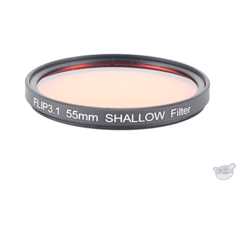 Flip Filters 55mm Threaded Underwater Colour Correction Red Filter for GoPro (SHALLOW)