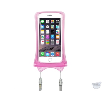 DiCAPac Waterproof Case for Smartphones (Pink)