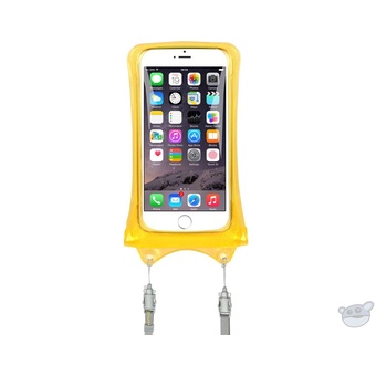 DiCAPac Waterproof Case for Smartphones (Yellow)