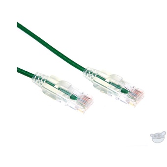 DYNAMIX 1.5M Cat6 Slimline Component Level UTP Patch Lead (Green)