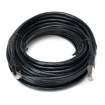 LiveMix CBL-CAT6-50 50-Foot Shielded CAT6 Cable (Black)