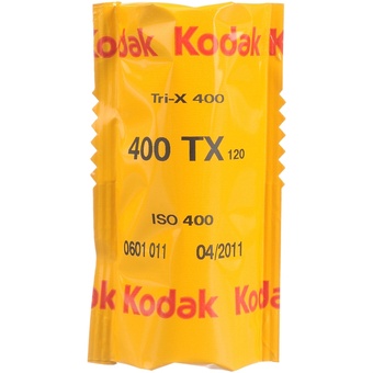 Kodak Professional Tri-X 400 Black and White Negative Film (120 Roll Film, 5 Pack)