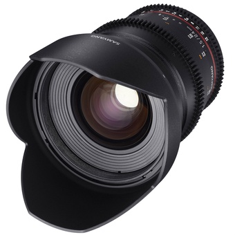 Samyang 24mm T1.5 VDSLR ED AS IF UMC II Cine Lens for Canon EF Mount