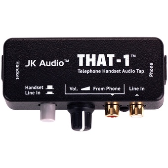 JK Audio THAT-1 Telephone Interface with RCA I/O