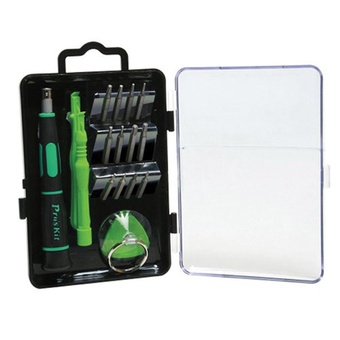 Eclipse Tools 17 in 1 Tool Kit For Apple Products (Green/Black)
