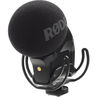 Rode Stereo VideoMic Pro Rycote XY Stereo Condenser Microphone W/ Rycote Lyre Suspension Mount