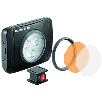 Manfrotto MLUMIEPL-BK Lumimuse 3 On-Camera LED Light (Black)