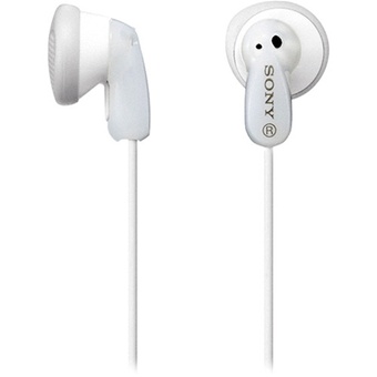 Sony MDR-E9LP Stereo Earbuds (White)