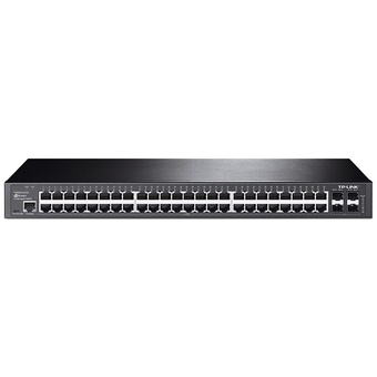 TP-Link T2600G-52TS JetStream 48-Port Gigabit L2 Managed Switch with 4 SFP Slots